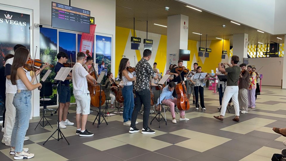 Concert de muzica clasică la Aeroportul Internațional Brașov