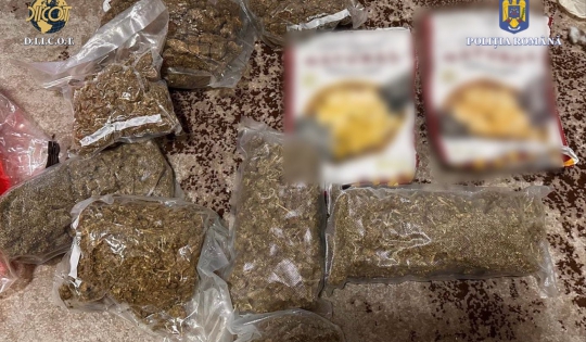 Peste 21 de kilograme de droguri, descoperite de oamenii legii din Tg.Mureș