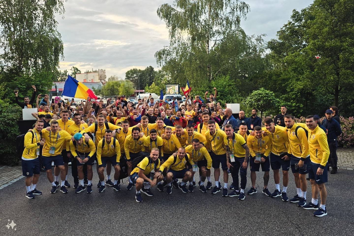 Echipa de fotbal a României întâlnește Olanda, în optimile Campionatului European de Fotbal din Germania