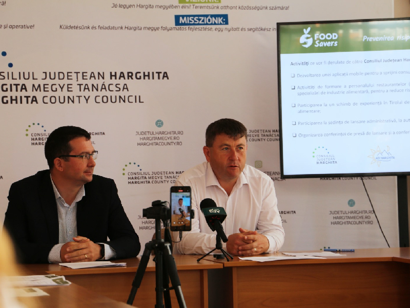 Proiect de reducere cu 20 la sută a risipei alimentare în județul Harghita