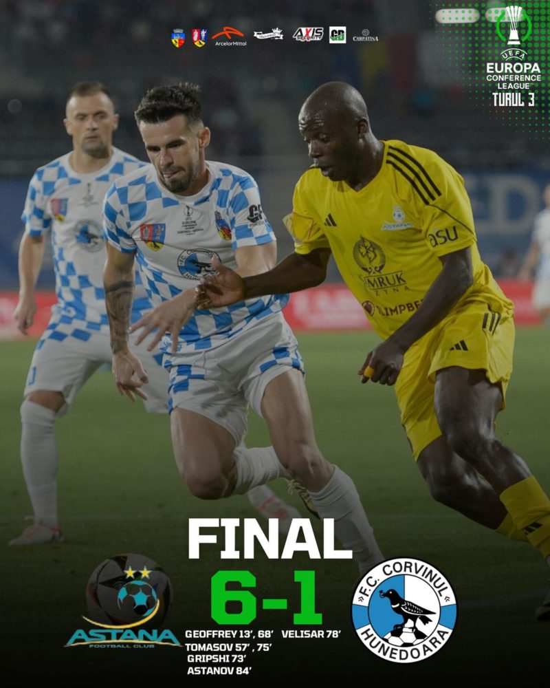 Hunedorenii, eliminați din UEFA Conference League Hunedorenii, eliminați din UEFA Conference League