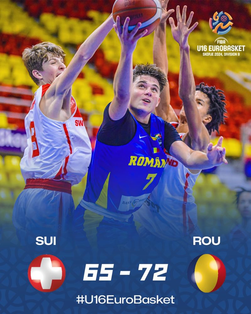 Baschetbaliștii tricolori au promovat în Divizia A Under 16