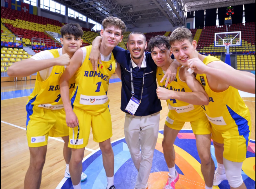 Baschetbaliștii tricolori U16, în „sferturile” europene