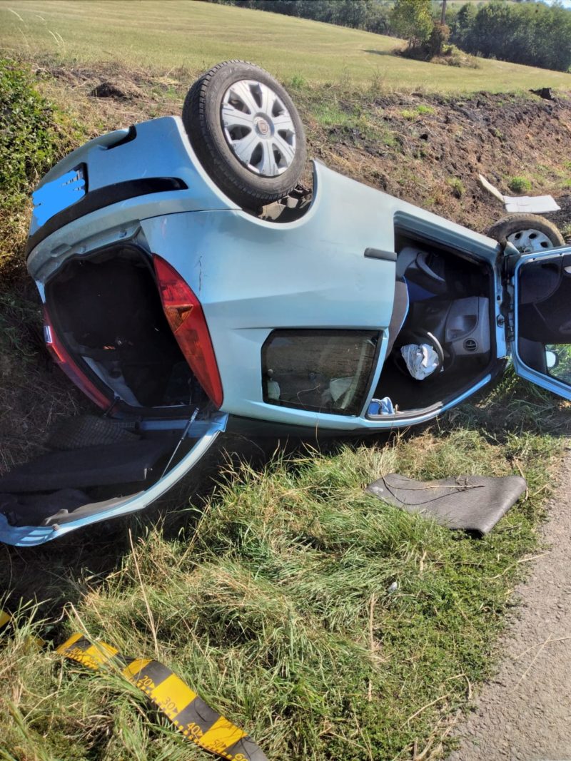 Accident rutier în comuna Mărtiniș, Vârful Chinușu