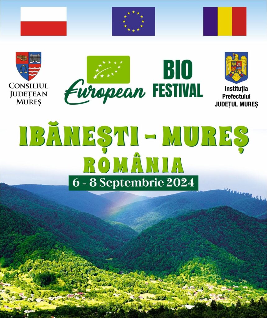 Unicul Festival European Bio revine în septembrie la Ibănești, Mureș