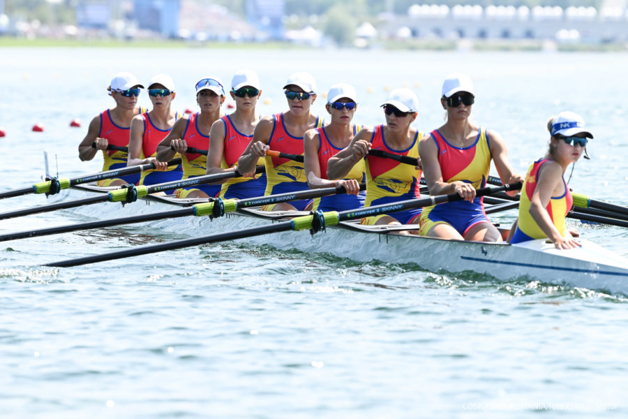 Aur olimpic pentru barca de 8+1 a României