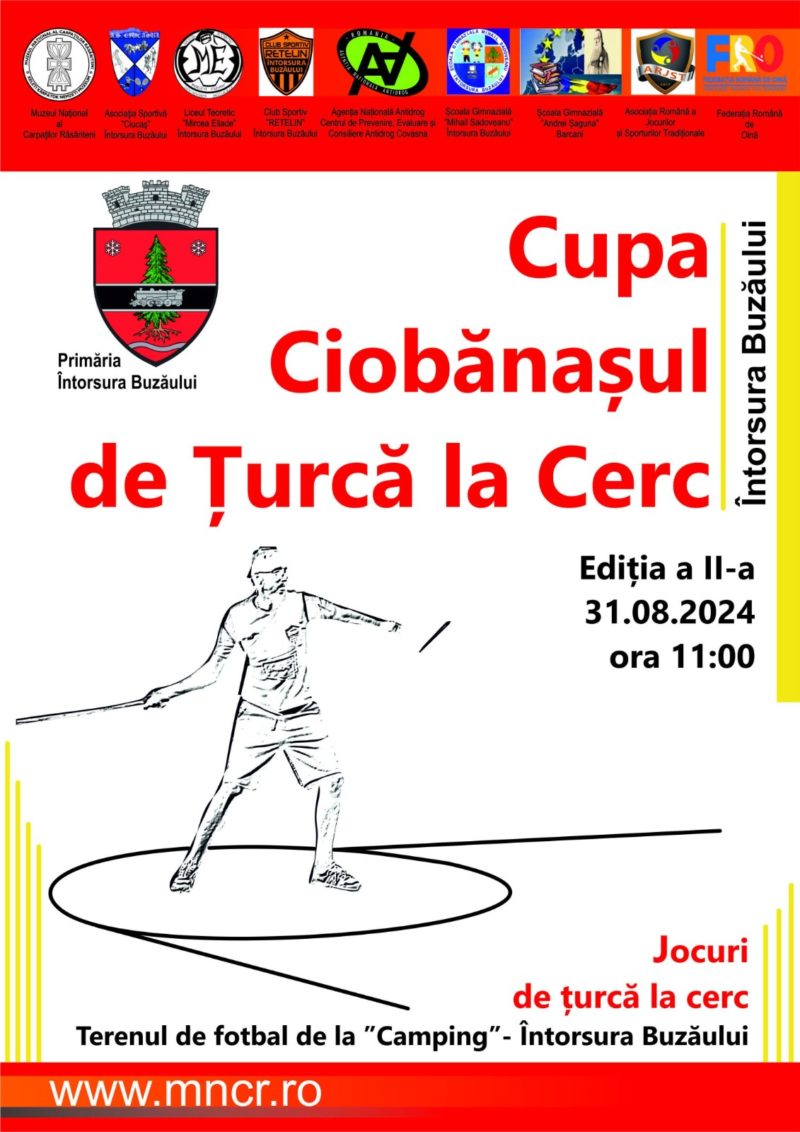 Concurs de ţurcă organizat, sâmbătă, la Întorsura Buzăului