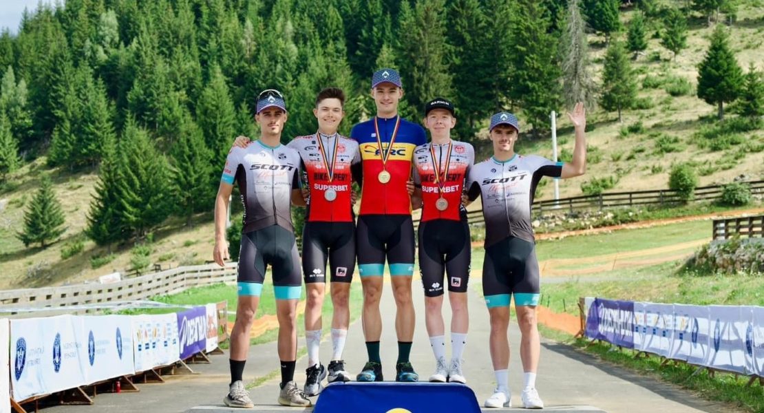 Cicliștii de la CSU Tg.Mureș, campioni și vicecampioni la mountain bike