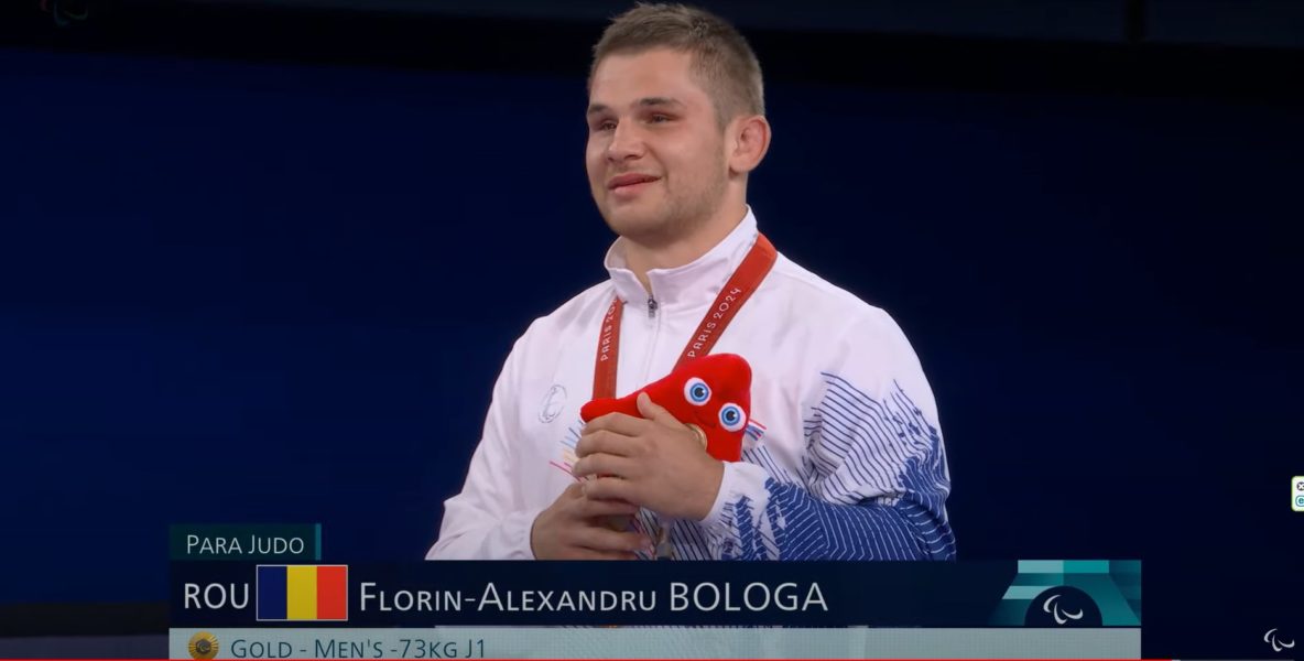 Judoka Florin-Alexandru Bologa, aur la Jocurile Paralimpice Judoka Florin-Alexandru Bologa, aur la Jocurile Paralimpice