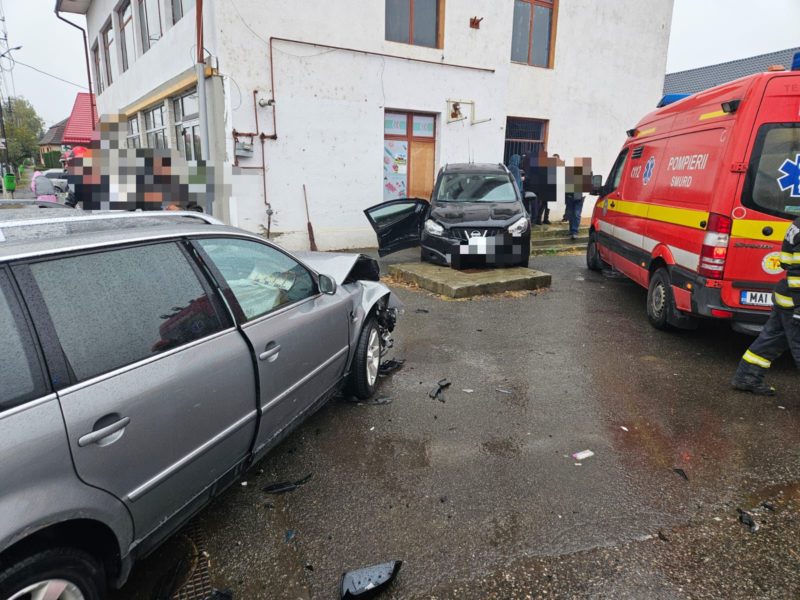Accident rutier cu patru victime în localitatea mureșeană Breaza