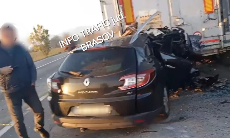 Grav accident rutier pe DN13, în județul Brașov