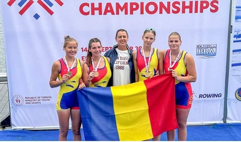 Mureșeanca Marina Balint, aur la Campionatele Balcanice de canotaj