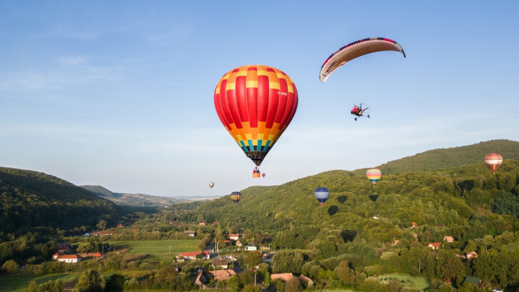A 18-a ediţie a Paradei Baloanelor cu Aer Cald în judeţul Mureş