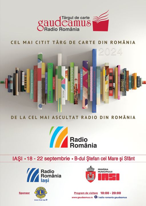 Târgul de Carte Gaudeamus Radio România – ediţia a 4-a de la Iaşi – s-a deschis azi în centrul oraşului