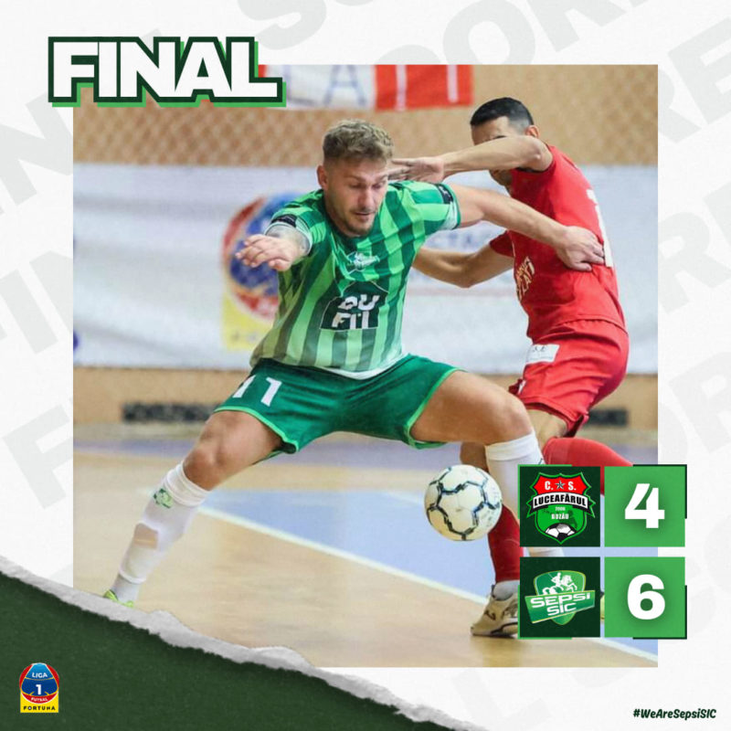 Sepsi SIC, victorie în deplasare, la futsal Sepsi SIC, victorie în deplasare, la futsal