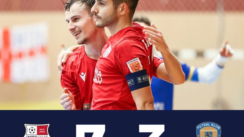 United Galați s-a impus în derby-ul la futsal United Galați s-a impus în derby-ul la futsal