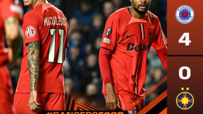 FCSB, surclasată de Rangers