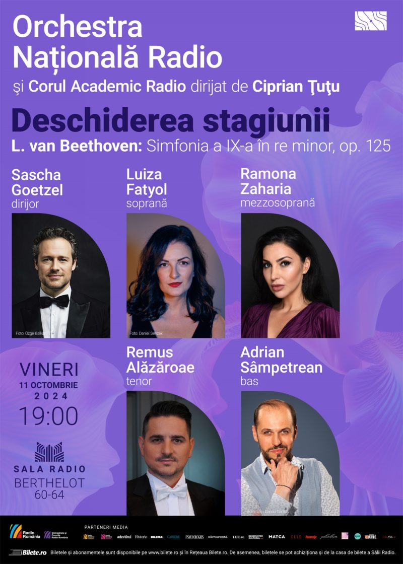 Oda bucuriei deschide noua stagiune a Sălii Radio