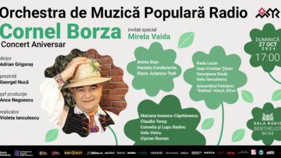 Concert folcloric aniversar Cornel Borza, la Sala Radio