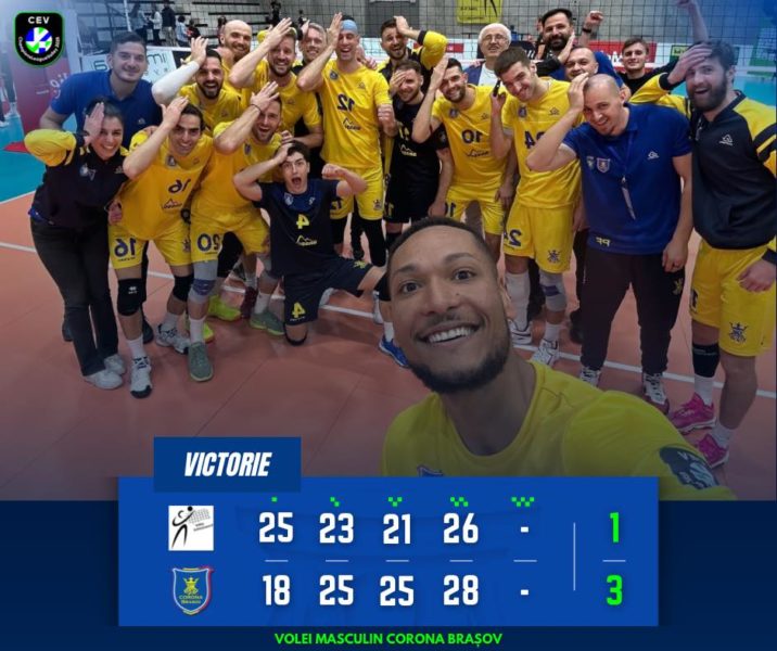 Voleibaliștii brașoveni, victorioși în Liga Campionilor Voleibaliștii brașoveni, victorioși în Liga Campionilor