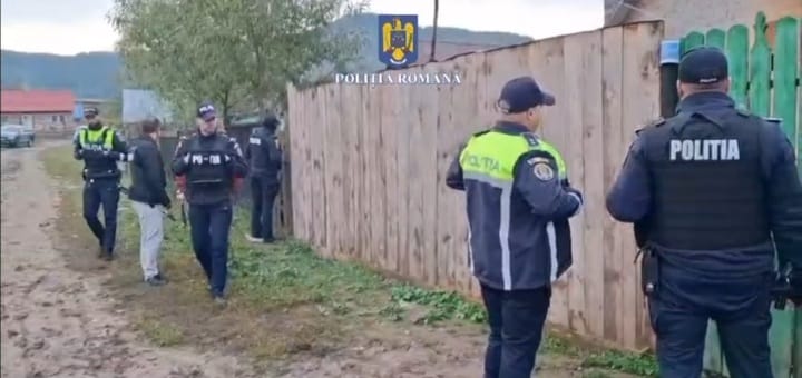 Mai multe razii ale poliției au loc azi în județul Harghita