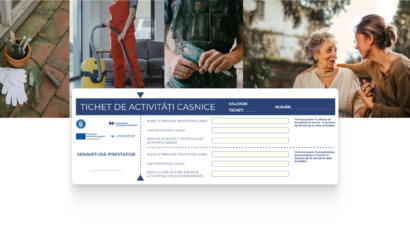 Tot mai mulți cetățeni apelează la serviciile de activități casnice plătite prin tichete