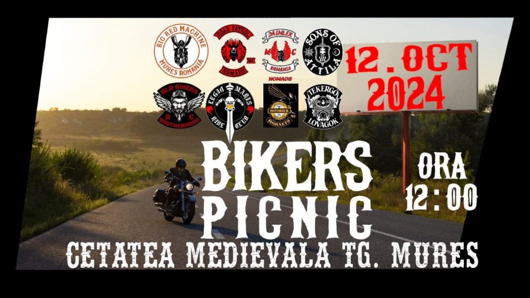 Motocicliștii mureșeni se prezintă publicului