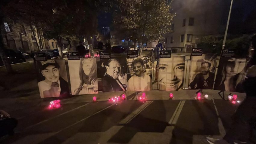La Bucureşti au fost comemorate aseară victimele incendiului din Clubul Colectiv, din urmă cu 9 ani La Bucureşti au fost comemorate aseară victimele incendiului din Clubul Colectiv, din urmă cu 9 ani