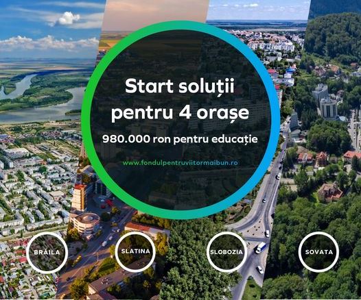 Inițiative comunitare finanțate prin Fondul pentru un viitor mai bun în comunități Inițiative comunitare finanțate prin Fondul pentru un viitor mai bun în comunități