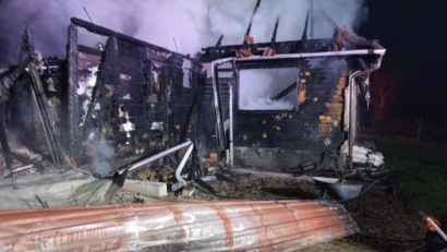 Incendiu la o locuință în localitatea Ghindari