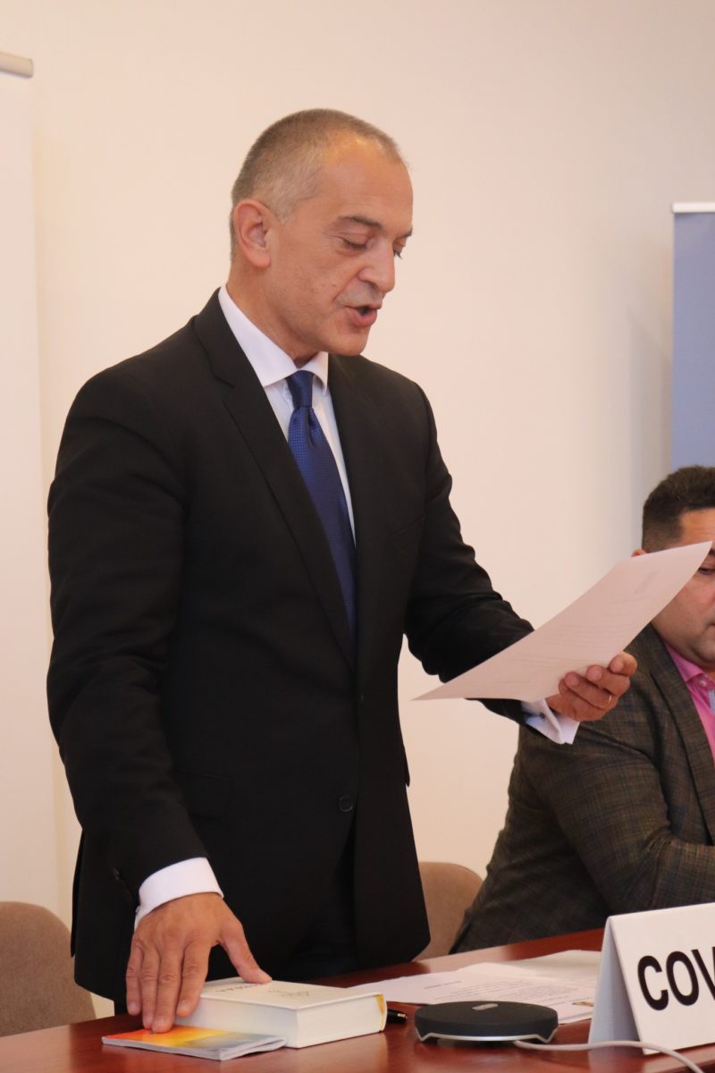 Noul subprefect de Covasna, învestit în funcţie
