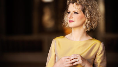  Dirijorul american Roderick Cox și pianista Alexandra Silocea la Sala Radio