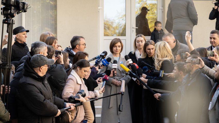 Preşedinta pro-europeană a Republicii Moldova Maia Sandu a câştigat un nou mandat
