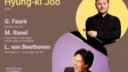 Ravel, interpretat de pianistul Hyung-Ki Joo, la Sala Radio