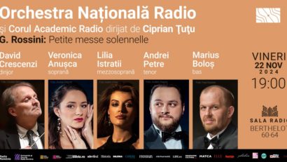Rossini dirijat de David Crescenzi, la Sala Radio