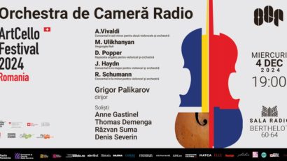 Regal dedicat violoncelului: ArtCello Festival pentru prima oară în România