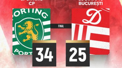 Handbaliștii de la Dinamo, eșec usturător la Lisabona