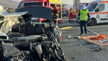 UPDATE Grav accident rutier la Dumbrăvioara pe DN15, jud. Mureș