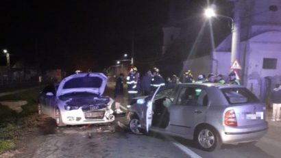 Accident rutier în localitatea Suplac