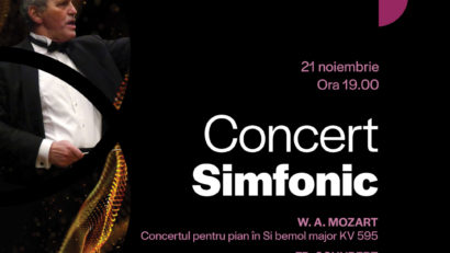 Concert al Filarmonicii Brașov cu Cristian Mandeal, joi seară la Sala Patria din Brașov
