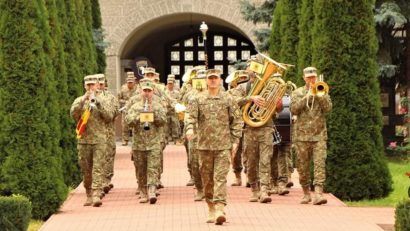 Fanfara militară din Cluj, pentru prima dată într-un concert extraordinar la Târgu Mureș