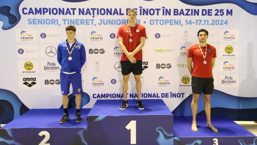 Mureșeanul Daniel Nicușan, dublu campion la înot și trei noi recorduri naționale Mureșeanul Daniel Nicușan, dublu campion la înot și trei noi recorduri naționale