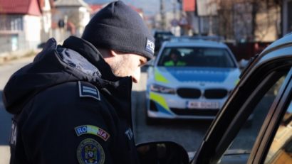 Acțiune de amploare a polițiștilor harghiteni în Siculeni