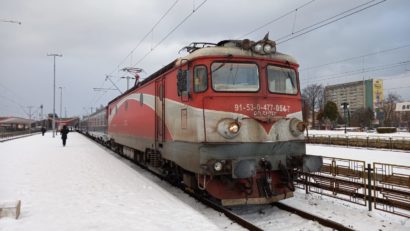 Traficul feroviar este afectat de condiţile meteo