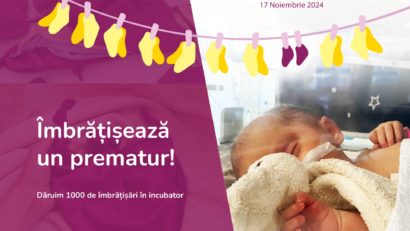 Îmbrățișează un prematur, la Târgu Mureș!