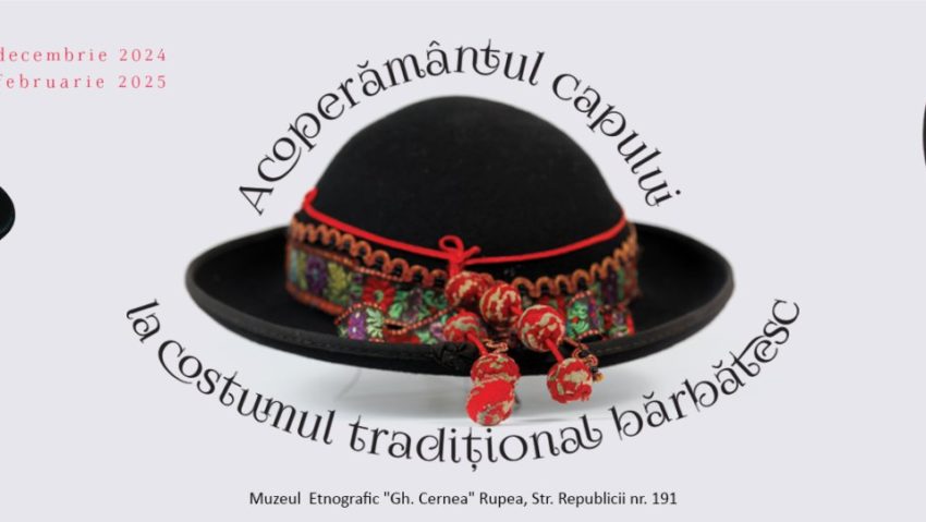 Expoziție de căciuli și pălării tradiționale din zona Rupea Expoziție de căciuli și pălării tradiționale din zona Rupea