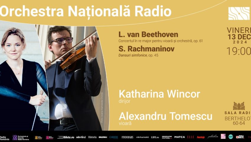 Beethoven, cu Alexandru Tomescu, la Sala Radio Beethoven, cu Alexandru Tomescu, la Sala Radio