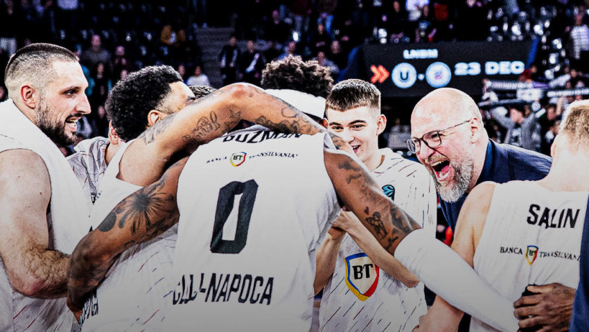 Victorie uriașă a baschetbaliștilor clujeni în EuroCup