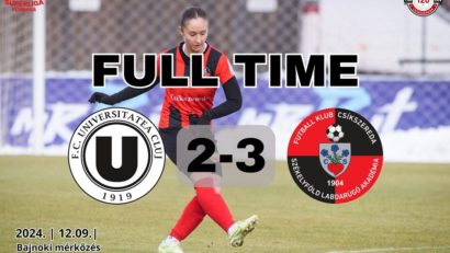 Csíkszereda, victorie cu U Cluj la fotbal feminin