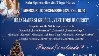 Superconcert de Crăciun ‘Asta-i Casa Cea Frumoasă’ la Târgu Mureş